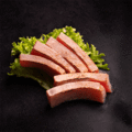 Flambé sashimi tonijn