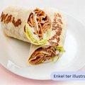 Turkse pizza met shoarma