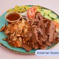 Kapsalon lamsshoarma klein