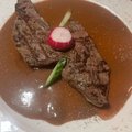 Bife de lomo a la pimento