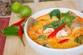 Tom Yum (with Coconut Milk)