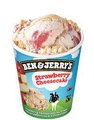 Ben & Jerry groot strawberry cheescake