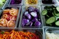 Kleine gemengde salade