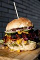 Linzen-Quinoa burger