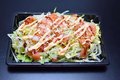 Zalm & garnaal salade