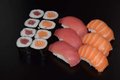 Zalm en tonijn menu