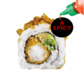 Uramaki Spicy Ebi tempura roll