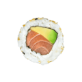Uramaki Zalm roll