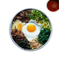 Bibimbap (Korean rijst bowls)