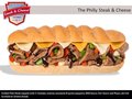 Philly Steak and Cheese (8" Sub)