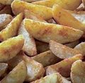 Portie wedges plus chilisaus