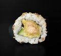 Gefrituurde zalm uramaki