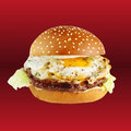 Egg burger
