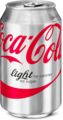 Coca Cola Light blik