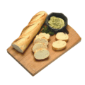Stokbrood met kruidenboter