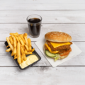 Dubbele spicy chicken sandwich Menu