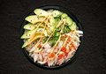 California Poke bowl