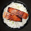 Salmon Teriyaki Rice bowl