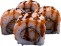 17. Flamed Ebi maki