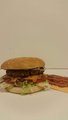 Mebri smokey bacon special burger