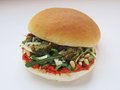 Filet deluxe pesto met rucola, parmezaanse kaas en pijnboompit
