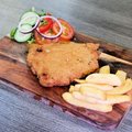 Schnitzel schotel (varkensvlees)