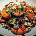 Ottolenghi's maaltijdsalade: pompoen, linzen, verse kruiden en heerlijke dolcelatte
