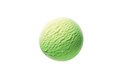 Groene thee ijs