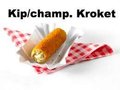 Amb kip-champignon kroket