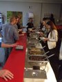 Rijsttafel buffet de luxe vanaf €25,30 pp Surinaams buffet minimaal 10personen In het Surinaams buffet zitten de volgende gerechten: #Surinaamse nasi goreng (gebakken rijst) #Oven sweetsoya tomati met kippenkluifjes #Tjau Min (dunne chinese bami) #Moksi meti ( mix van kip en varken in een zoet hartige ketjap marinade ) #Runderstoof in tomaten saus met kousenband #Pittige kipdijfilet masala met groente volgens seizoen #Kipsaté met satésaus #Garnalen in kerrie masala bereid #Pom ( hartig oven gerecht)