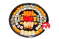 Family sushi box (72 pcs)