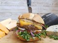 it's crazy cheeseburger