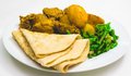Roti Kerrie Kip met bot