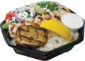 Chicken Souvlaki Platter