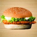 Chicken filet burger