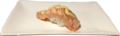 Salmon Flambé nigiri
