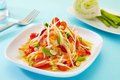 Somtam Thai papaya salade incl witte rijst
