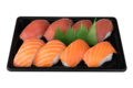 Sushi zalm en tonijn