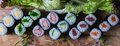 Zalm maki 6 stuks