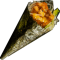 Temaki ebi tempura
