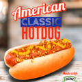 *Tijdelijk* Classic American Hotdog