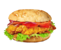 Chick'n Burger Menu