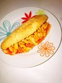Suriname brood met Hete kip
