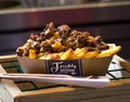 Loaded Fries met stoofvlees