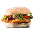 Chicken Burger met saus naar keuze