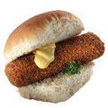 Broodje Rundvlees kroket ( draadjesvlees )