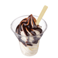 Sundae chocolade