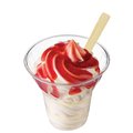 Sundae aardbei