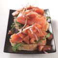 Toast met gerookt Zalm