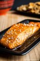Zalmfilet uit de oven met Teriyakisaus